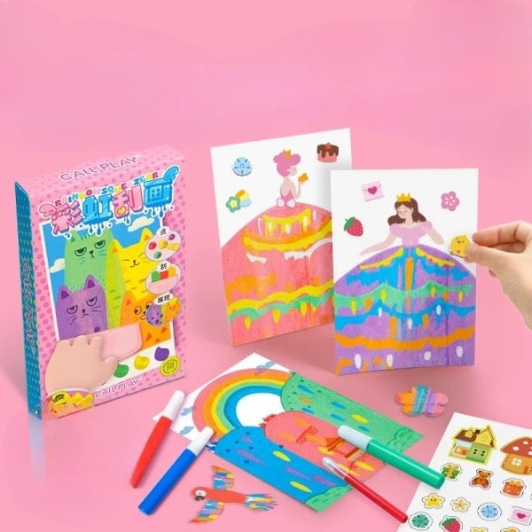 Drawing Papers & DIY Paint Kit – Fun & Creative Art Supplies for Kids