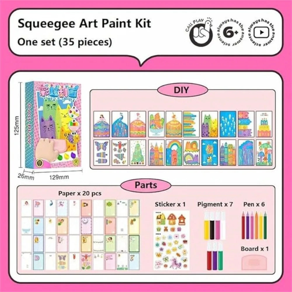 Drawing Papers & DIY Paint Kit – Fun & Creative Art Supplies for Kids