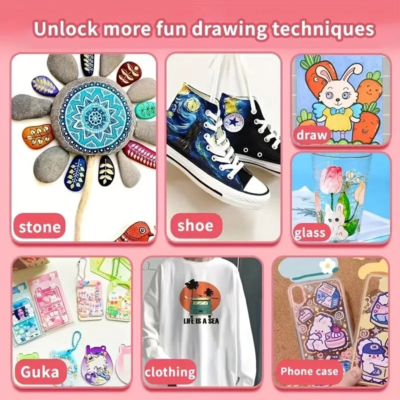 Acrylic Markers for DIY Art