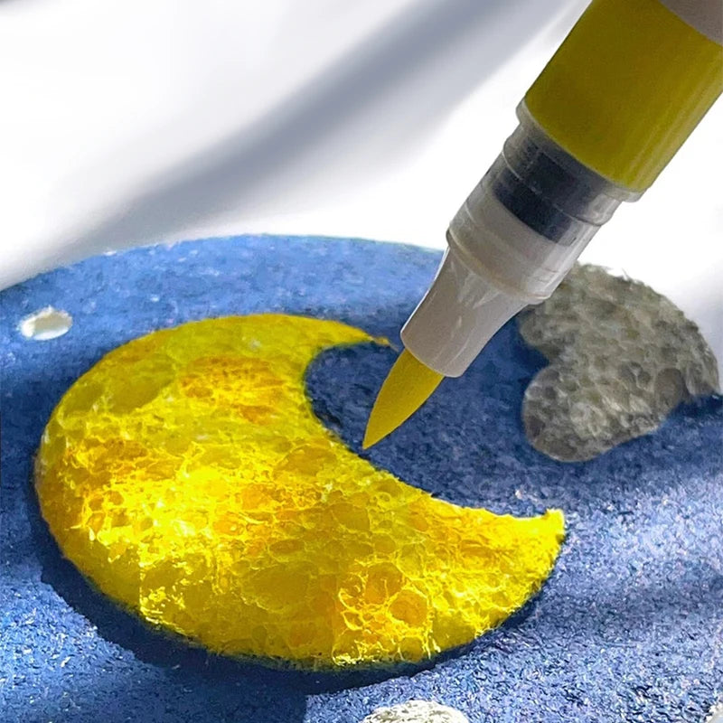 DIY 3D Foam Texture Painting Paper – Kids’ Creative Art Set