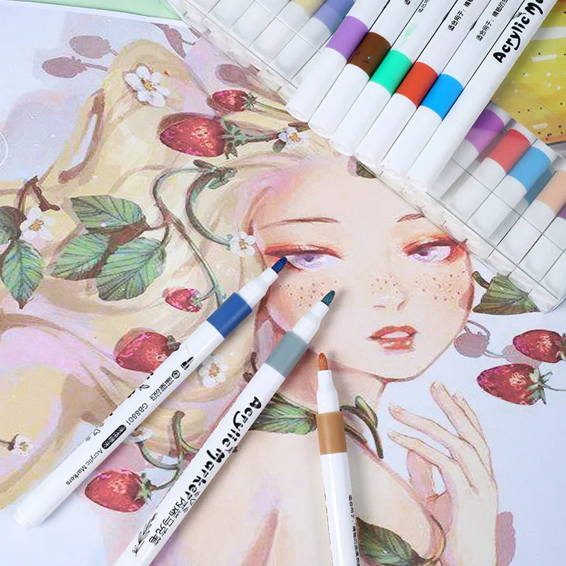 Acrylic Markers for DIY Art