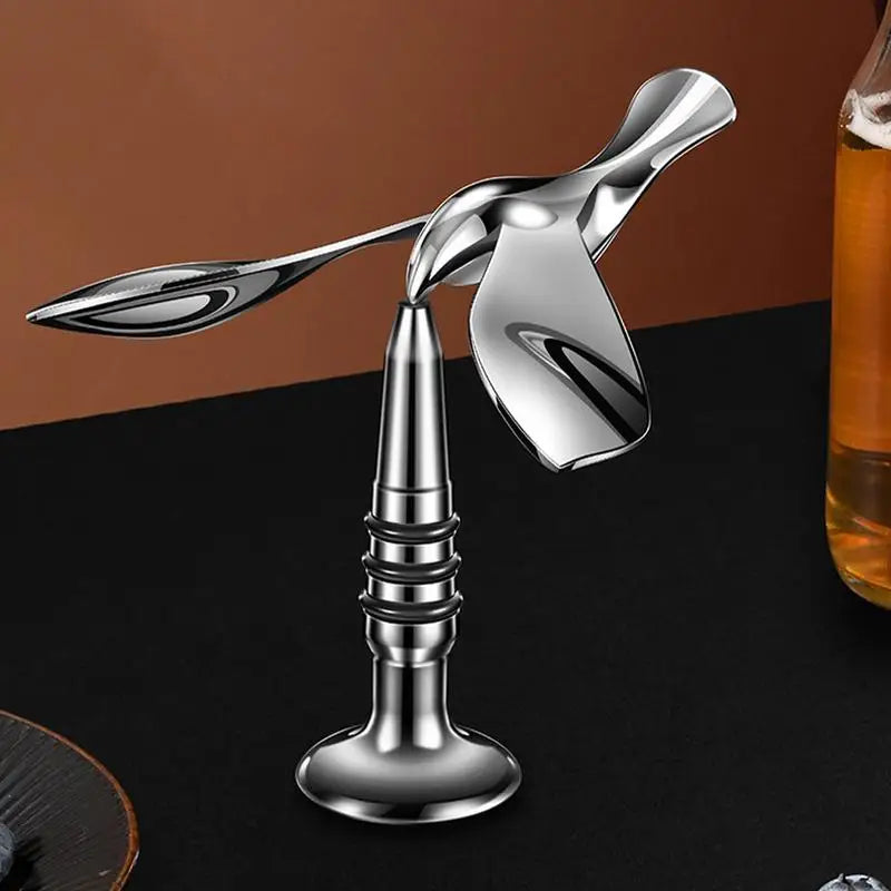 A Manual Soda Can & Jar Opener – Balancing Bird Kitchen Tool