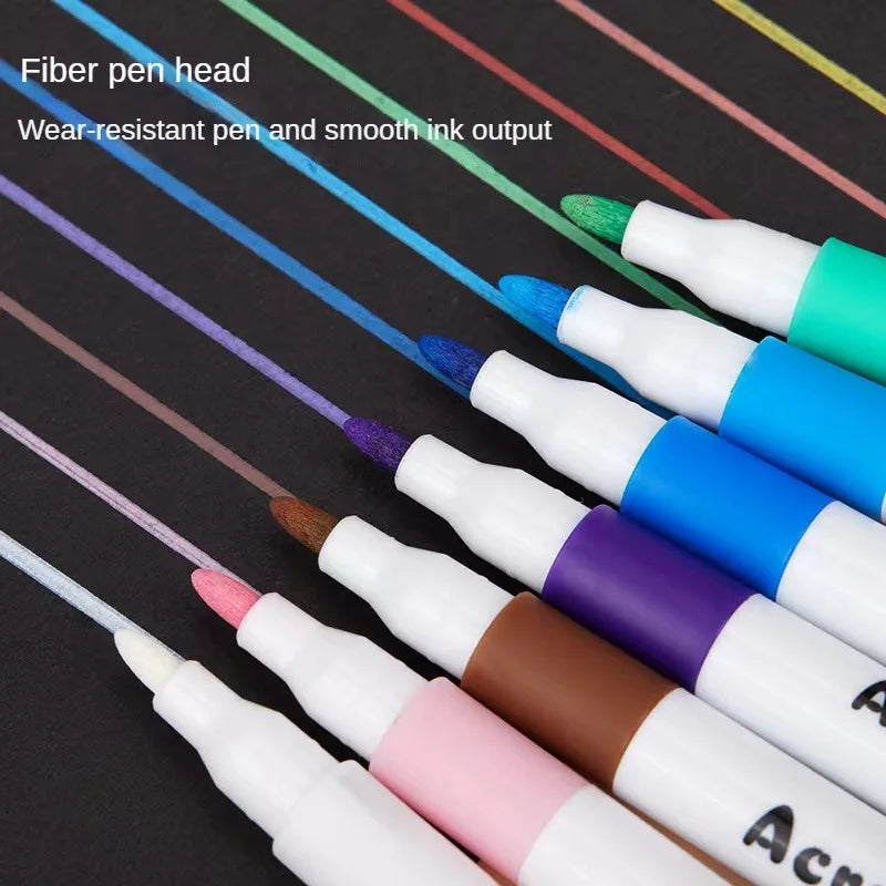 Acrylic Markers for DIY Art