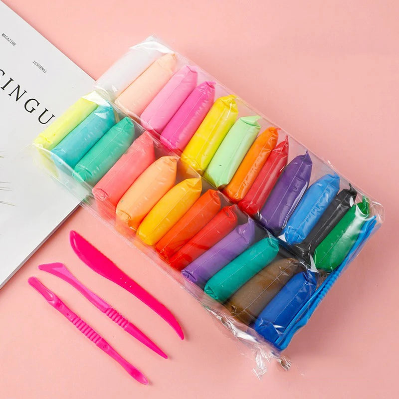 36 Colors Air Dry Clay Set with Tools for Kids