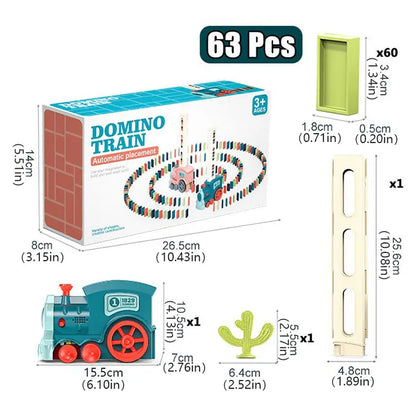 Mini Train Domino Toy