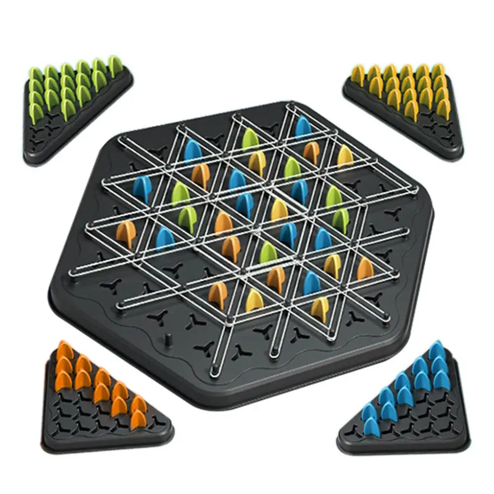 Geometry Chain Chess Puzzle