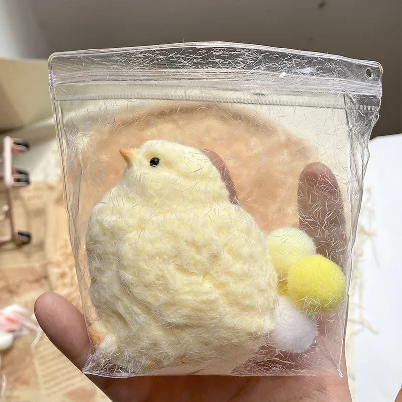 Kawaii Mini Chick Squishy – Stress Relief & Fidget Toy Gift