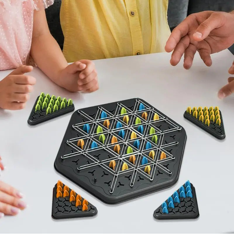 Geometry Chain Chess Puzzle