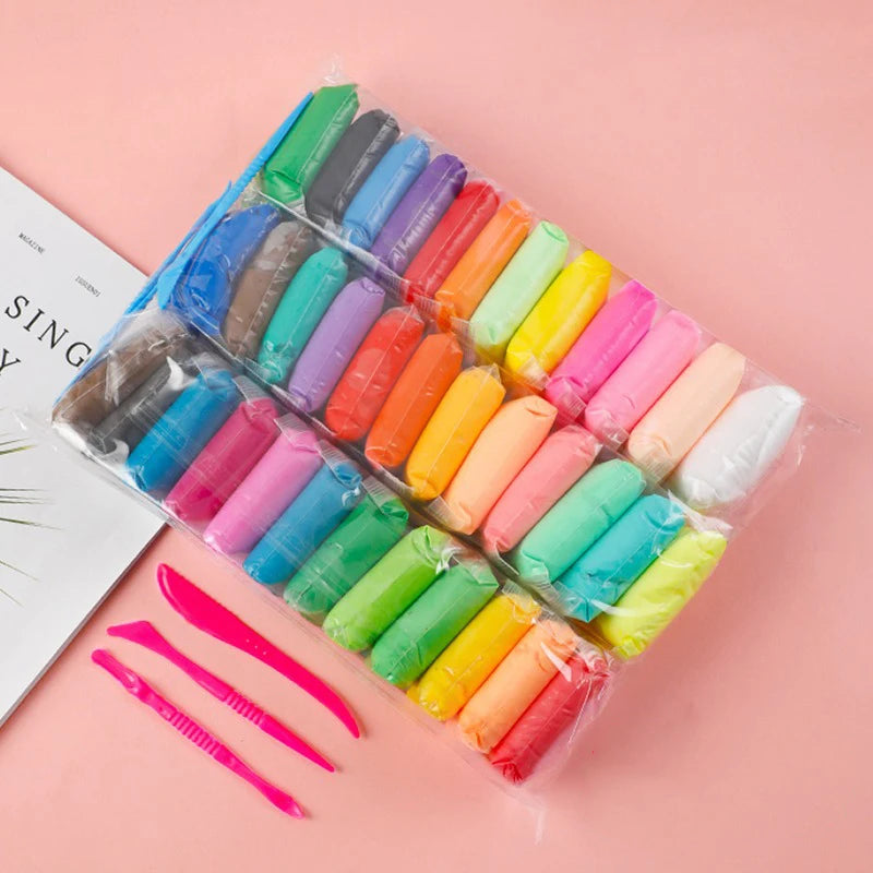 36 Colors Air Dry Clay Set with Tools for Kids