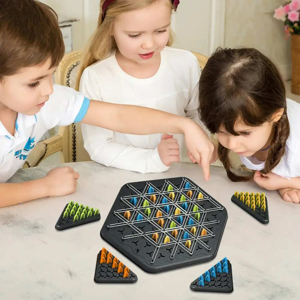 Geometry Chain Chess Puzzle