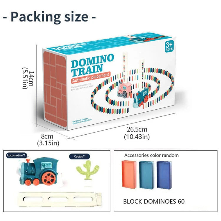 Mini Train Domino Toy