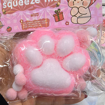 Cute Cat Paw Squishy – Stress Relief & Relaxation Toy Gift