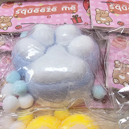 Cute Cat Paw Squishy – Stress Relief & Relaxation Toy Gift