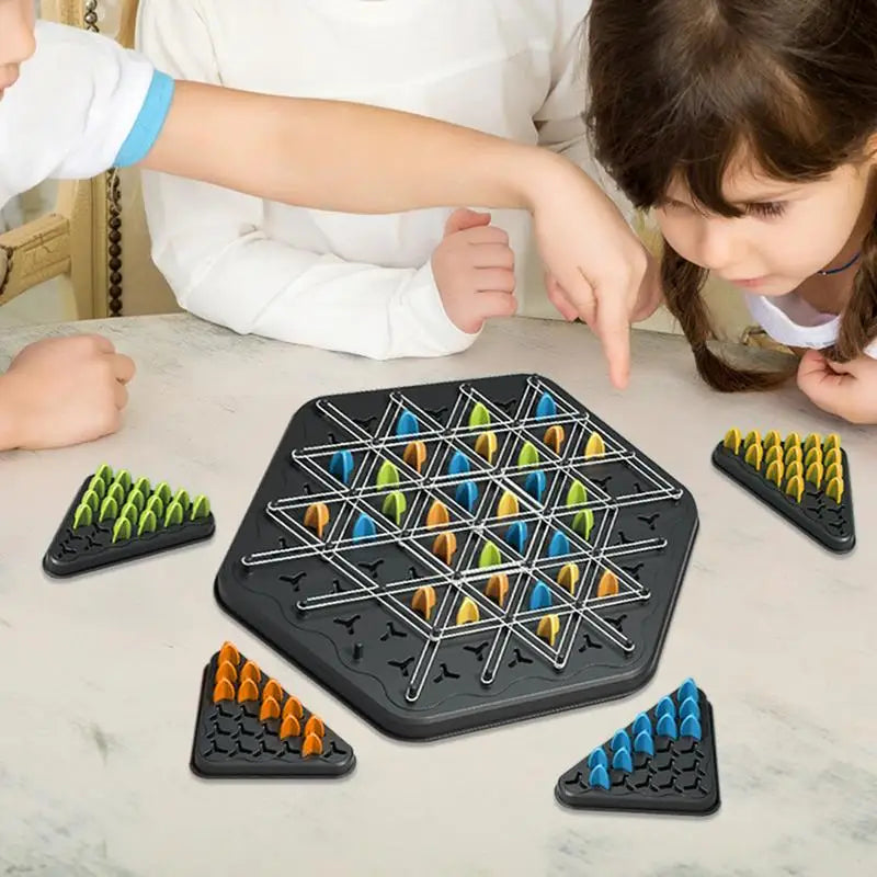 Geometry Chain Chess Puzzle