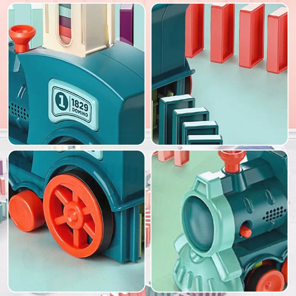 Mini Train Domino Toy