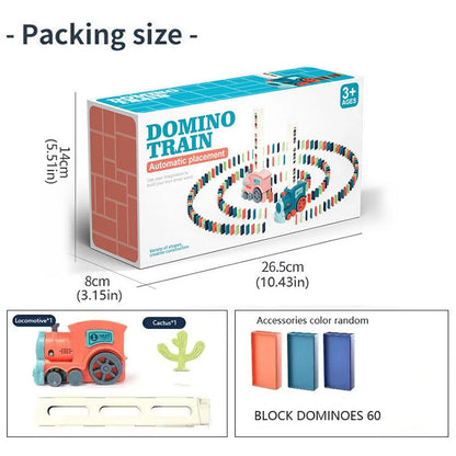 Mini Train Domino Toy