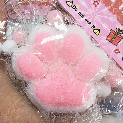 Cute Cat Paw Squishy – Stress Relief & Relaxation Toy Gift